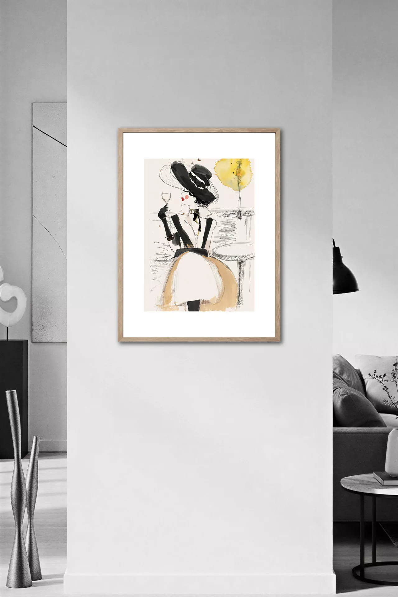 COUCOU | Gerahmter Fine Art Print